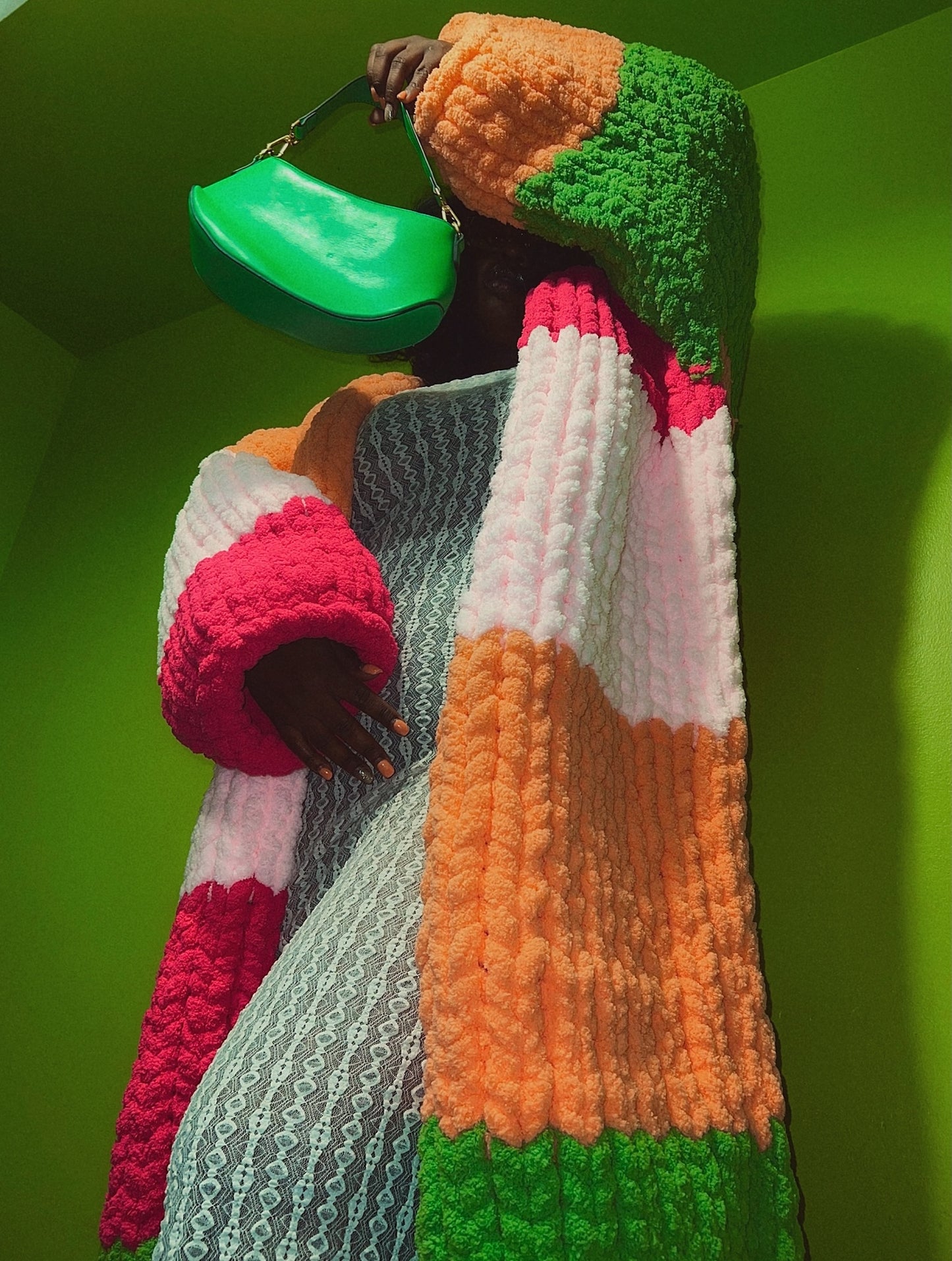 Watermelon Dream Duster Knit