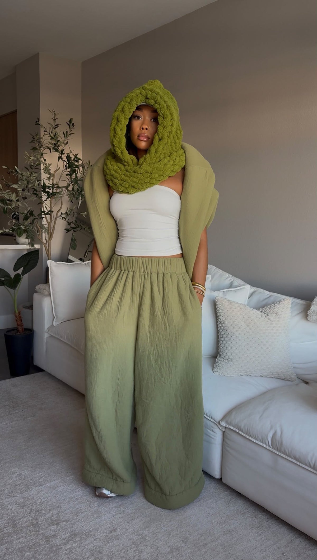 Chunky Balaclava Scarf