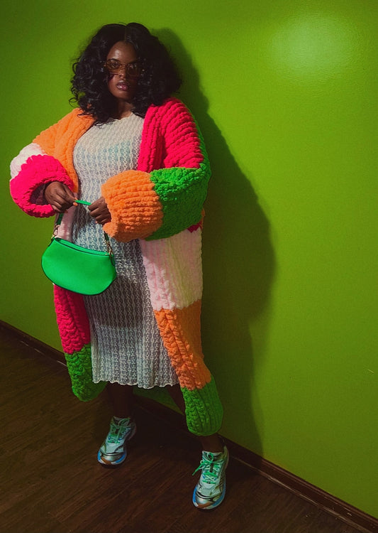 Watermelon Dream Duster Knit