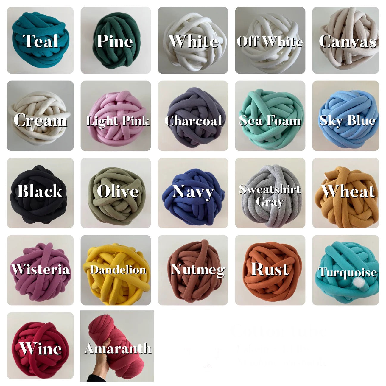 Chunky Knit Tote Bag
