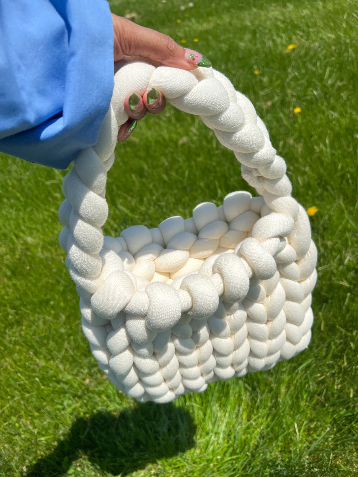 Chunky Knit Purse